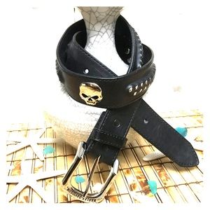 ☠️Skull Harley-Davidson Heavy DutyBelt☠️